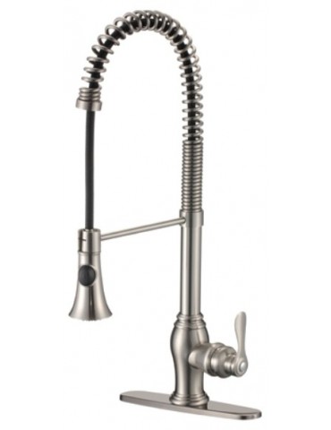 Odall, brushed nickel kitchen faucet