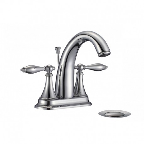 Jüri, polished chrome basin faucet