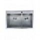 Cantina 33 " 70/30 double bowl, stainless steel sink