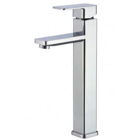 Ares, Polished chrome basin faucet