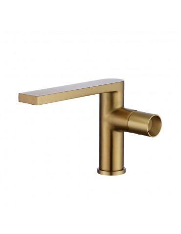 Otso, brushed gold sink faucet