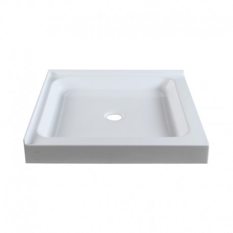Hygie 36*36 shower base, drain in the middle