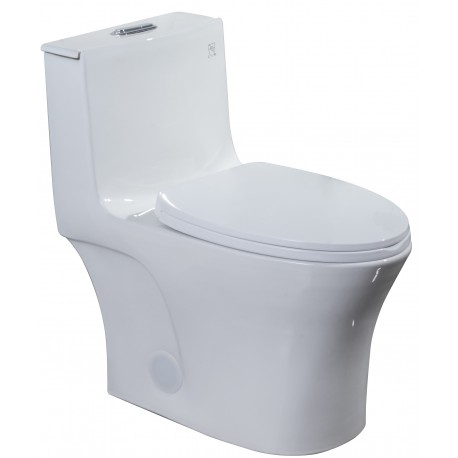 Mazu, One piece toilet