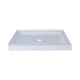 Apollon 48*36" Left, shower tray drain in the middle