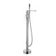 Percée, ​Brass Faucet with chrome finish for freestanding bathtubs