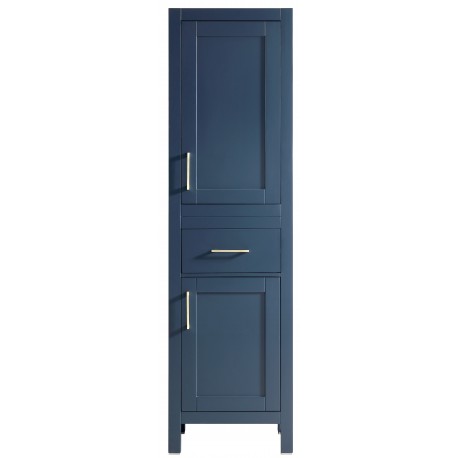 Lyon 20 " Antique Bleu, Solid wood Side cabinet