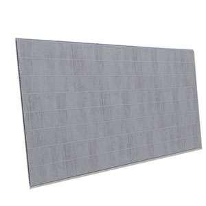 Multi Tile Grey Shower Panel
