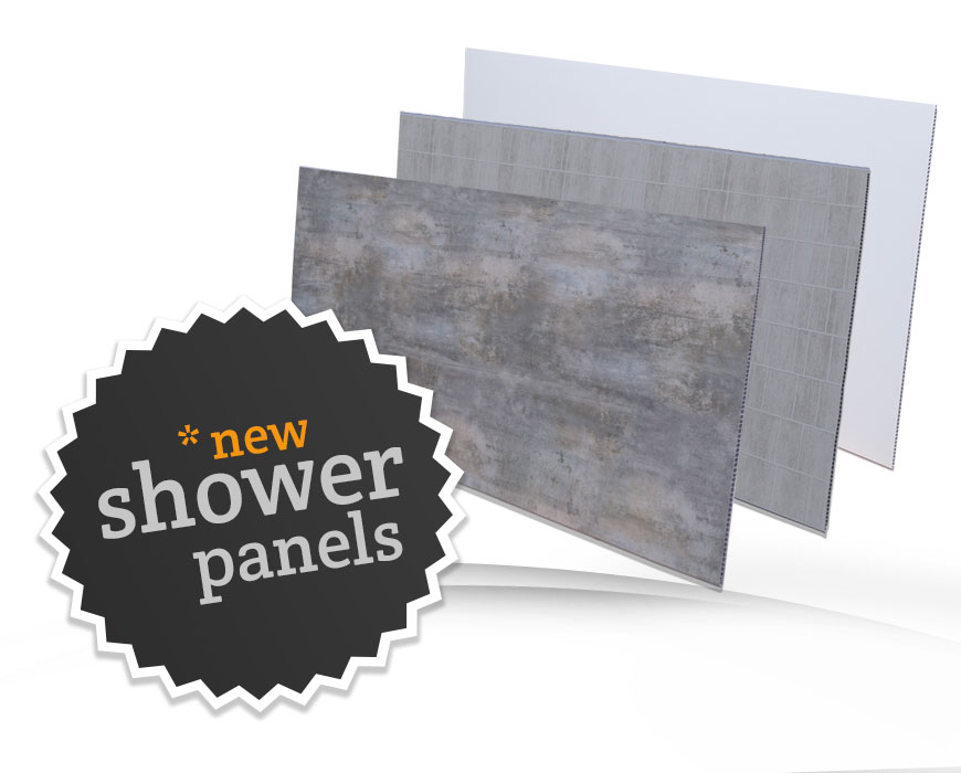 new shower panels February 2022