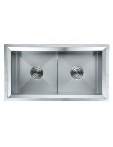 Cantina 32 '' 50/50, Stainless Steel Kitchen Sink