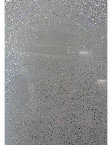 Mur de douche en PVC couleur Grey Sparkle