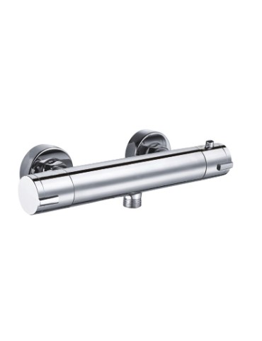 Thermostatic shower mixer chrome